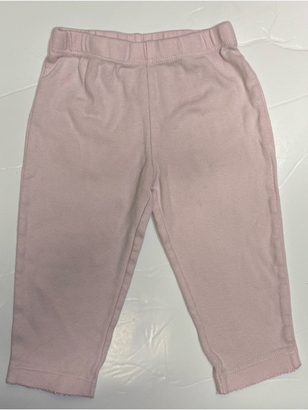 3 for $15 / 9M Carter's Pink Baby Leggings - Picture 4 of 6